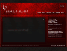 Tablet Screenshot of dissmore.com